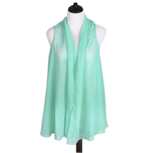 Load image into Gallery viewer, TrendsBlue Multi Use Solid Color Chiffon Kimono Scarf Wrap Vest Beach Cover Up