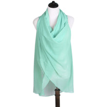 Load image into Gallery viewer, TrendsBlue Multi Use Solid Color Chiffon Kimono Scarf Wrap Vest Beach Cover Up