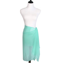 Load image into Gallery viewer, TrendsBlue Multi Use Solid Color Chiffon Kimono Scarf Wrap Vest Beach Cover Up