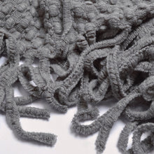 Load image into Gallery viewer, Premium Solid Color Soft Bobble Knit Tassel Crochet Poncho Cape Shawl Wrap