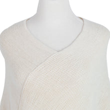 Load image into Gallery viewer, Premium Solid Color Soft Knit Pullover Winter Fringe Poncho Shawl Wrap Cape