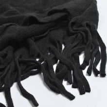 Load image into Gallery viewer, Premium Solid Color Soft Knit Pullover Winter Fringe Poncho Shawl Wrap Cape