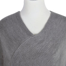 Load image into Gallery viewer, Premium Solid Color Soft Knit Pullover Winter Fringe Poncho Shawl Wrap Cape