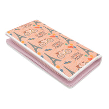Load image into Gallery viewer, J'adore Paris Eiffel Tower PU Leather Bifold Zip Around Wallet