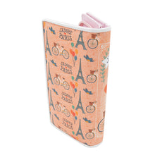 Load image into Gallery viewer, J'adore Paris Eiffel Tower PU Leather Bifold Zip Around Wallet