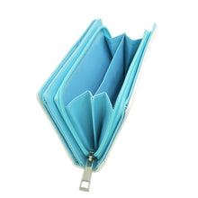 Load image into Gallery viewer, Women's Puppy Kitty Shark Print PU Leather Bifold Zip Around Wallet -Diff Prints