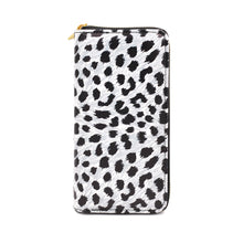 Load image into Gallery viewer, Premium Vegan Leather Animal Print Continental Zip Around Wallet - Diff Colors
