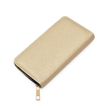 Load image into Gallery viewer, Premium Textured Vegan Leather Continental Zip Around Wallet - Diff Colors
