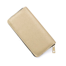 Load image into Gallery viewer, Premium Textured Vegan Leather Continental Zip Around Wallet - Diff Colors