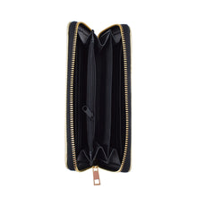 Load image into Gallery viewer, Premium Textured Vegan Leather Continental Zip Around Wallet - Diff Colors