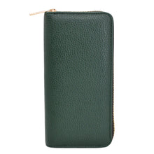 Load image into Gallery viewer, Premium Textured Vegan Leather Continental Zip Around Wallet - Diff Colors