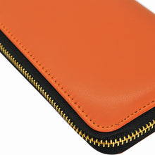 Load image into Gallery viewer, Premium Smooth Vegan Leather Continental Zip Around Wallet - Diff Colors