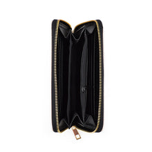 Load image into Gallery viewer, Premium Vegan Saffiano Leather Continental Zip Around Wallet - Diff Colors