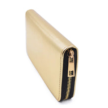Load image into Gallery viewer, Premium Vegan Saffiano Leather Continental Zip Around Wallet - Diff Colors
