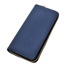 Load image into Gallery viewer, Premium Vegan Saffiano Leather Continental Zip Around Wallet - Diff Colors