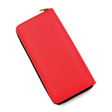 Load image into Gallery viewer, Premium Vegan Saffiano Leather Continental Zip Around Wallet - Diff Colors