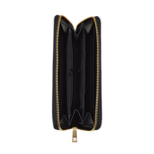 Load image into Gallery viewer, Premium Holographic Smooth Vegan Leather Continental Zip Around Wallet