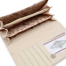 Load image into Gallery viewer, Premium France Eiffel Tower Paris Floral Print PU Leather Continental Wallet