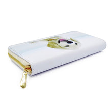 Load image into Gallery viewer, Premium Labrador Retriever Puppy Dog Animal Print PU Leather Zip Around Wallet