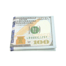 Load image into Gallery viewer, TrendsBlue Premium US Dollar USD $100 Bill Money Print PU Leather Bifold Wallet