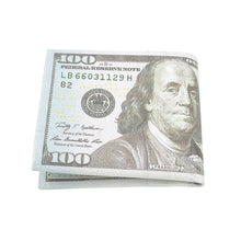 Load image into Gallery viewer, TrendsBlue Premium US Dollar USD $100 Bill Money Print PU Leather Bifold Wallet