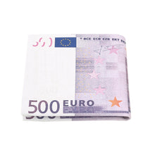 Load image into Gallery viewer, TrendsBlue Premium 500 Euro Bill Currency Money Print PU Leather Bifold Wallet