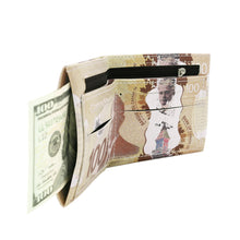 Load image into Gallery viewer, TrendsBlue Premium Canadian Dollar 100 CAD Bill Print PU Leather Bifold Wallet