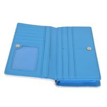Load image into Gallery viewer, Sharkasm Shark Print PU Leather Bifold Zip Around Wallet