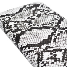 Load image into Gallery viewer, Premium Vegan Leather Snake Animal Print Continental Zip Around Wallet