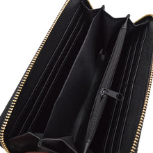 Load image into Gallery viewer, Premium Vegan Leather Snake Animal Print Continental Zip Around Wallet