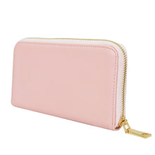 Load image into Gallery viewer, Women's Bow Front PU Leather Zip Around Wallet - Different Colors