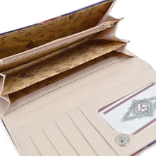 Load image into Gallery viewer, Premium Vintage Union Jack UK British Flag Print PU Leather Continental Wallet