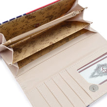 Load image into Gallery viewer, Premium US USA American Flag Print PU Leather Continental Wallet