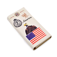 Load image into Gallery viewer, Premium US America New York City Print PU Leather Continental Wallet