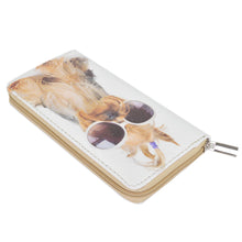 Load image into Gallery viewer, Yorkshire Terrier Puppy Dog Animal Print PU Leather Zip Around Wallet