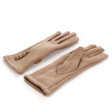 Load image into Gallery viewer, Elegant Classic Women's Winter Thermal Gloves with Buttons - Different Colors