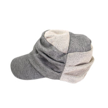 Load image into Gallery viewer, Trendy Cotton Grey 2-Tone Soft Cadet Cap Hat