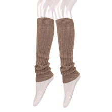 Load image into Gallery viewer, Fancy Slip Stitch Rib Knit Solid Color Leg Warmers