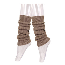 Load image into Gallery viewer, Fancy Slip Stitch Rib Knit Solid Color Leg Warmers