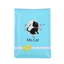 Load image into Gallery viewer, Cute Ms Cat Cushioned Folding Travel Pocket Compact Makeup Mirror Mini Organizer