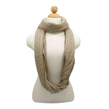 Load image into Gallery viewer, TrendsBlue Premium Solid Color Knit Infinity Circle Scarf