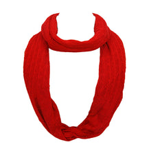 Load image into Gallery viewer, TrendsBlue Premium Solid Color Knit Infinity Circle Scarf