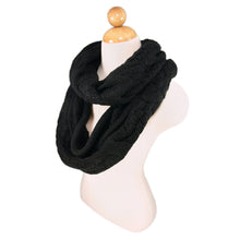 Load image into Gallery viewer, TrendsBlue Premium Winter Thick Infinity Twist Cable Knit Scarf