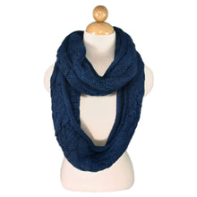 Load image into Gallery viewer, TrendsBlue Premium Winter Thick Infinity Twist Cable Knit Scarf