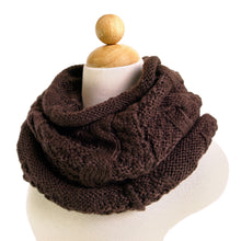 Load image into Gallery viewer, TrendsBlue Premium Winter Thick Infinity Twist Cable Knit Scarf