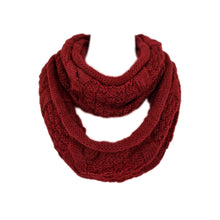 Load image into Gallery viewer, TrendsBlue Premium Winter Thick Infinity Twist Cable Knit Scarf