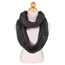 Load image into Gallery viewer, TrendsBlue Premium Winter Thick Infinity Twist Cable Knit Scarf