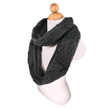 Load image into Gallery viewer, TrendsBlue Premium Winter Thick Infinity Twist Cable Knit Scarf