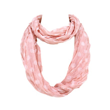 Load image into Gallery viewer, Premium Polka Dot Infinity Loop Fashion Scarf