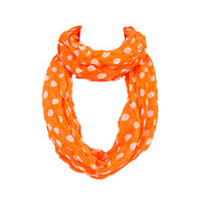 Load image into Gallery viewer, Premium Polka Dot Infinity Loop Fashion Scarf
